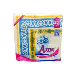 Axon Silky 50 Pcs 33x33cm 2 Ply Type-B Printed Tissue Paper Napkin Packet, ASILPF-B-4 (Pack of 4)-27