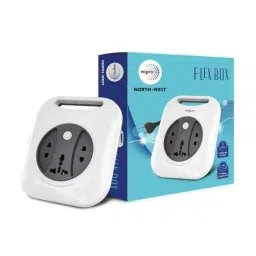 Wipro Polycarbonate White Flex Box with 3 Universal Socket &a; 4m Cord-picture-20