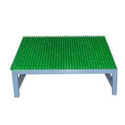 Sanushaa Metal Dark Slate Foot Rest with Artificial Grass Surface Under Desk Foot Stool, S-144-image-29