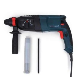 Yuri 800W 0-1150rpm 26mm Black &a; Blue Rotary Drill Machine with Rubber Grip-18