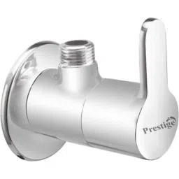 Prestige EVA Brass Chrome Finish Angle Cock with Wall Flange-image-95
