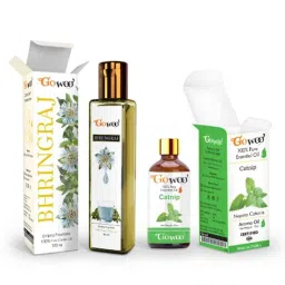 GoWoo 2 Pcs 10ml Natural Catnip Aroma Oil &a; 100ml Bhringraj Carrier Oil Set, GWOC250-P9+P170-picture-5