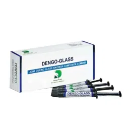 Dengen Dental PLMKJNHB 4 Pcs 2g Dengo-Glass Light Curing Ionomer Composite Cement Set, SKOIEHFN-picture-33