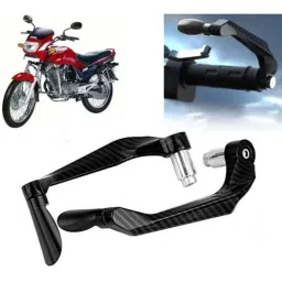 Auto Pearl 2 Pcs Aluminium Carbon Black Brake Clutch Lever Set for Hero Ambition-13