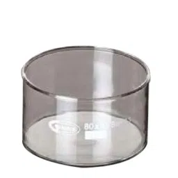 Glassco 70x40mm White Printing Boro 3.3 Glass Crystallizing Dish with out Spout, 246.202.04 (Pack of 10)-37