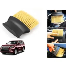 Auto Pearl Nylon Beige Car Dashboard Dust Cleaner Brush for Lexus GX-picture-48
