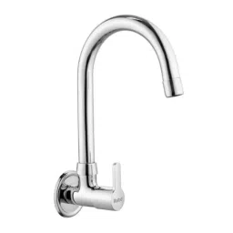 Ruhe Pavo Brass Chrome Finish Sink Tap with Medium 15 inch Round Swivel Spout, 11-0512-RM-picture-23