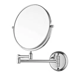 Aquieen Brass Chrome Wall Mounting Shaving &a; Make Up Mirror-image-30