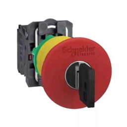 Schneider Electric XB5 22mm 1 NC Red Key Selector Switch, XB5AS9442-picture-20