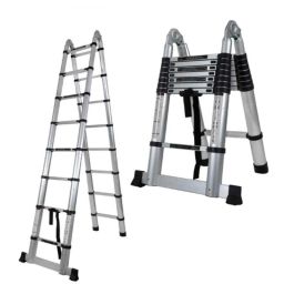 Corvids 16 Step 16.5ft Aluminium A Type Telescopic Ladder, CALT-D50-image-22