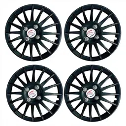 Auto Pearl 4 Pcs 13 inch Press Type Hubcap Wheel Cover Set with Retention Ring for All Cars-picture-16