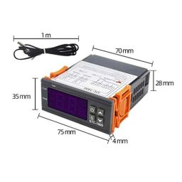 Real Instruments 3W Digital Temperature Sensor &a; Controller, STC-1000 image 2