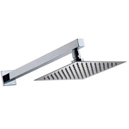 ZAP 4 inch Stainless Steel 304 Silver Head Shower with 15 inch Arm-picture-20