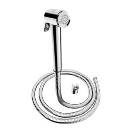 Biut Aqua 15mm ABS Chrome Finish Health Faucet with 1m Flexible Stainless Steel Hose Pipe &a; Hook, HF-5116-image-9