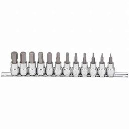 Westward 3/8x3/8 inch Steel Socket Bit Set, 33HD80-picture-18