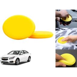 Auto Pearl Polyurethane Beige Washing &a; Waxing Polish Foam Sponge for Cruze LS 2013 (Pack of 2)-picture-9