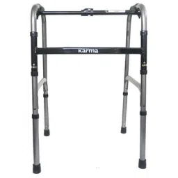 Karma WK-80 110-120kg 73-90cm Aluminium Silver Foldable Walker, 158-00021-30
