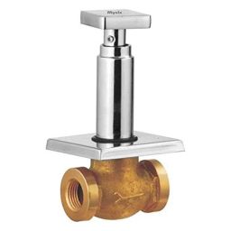 Mysis M-MY-09B Melody 3/4 inch Brass Chrome Finish Concealed Stop Cock-8