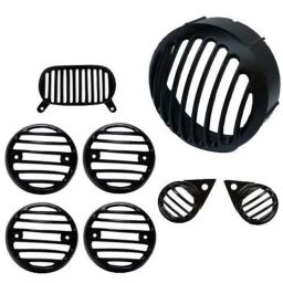 AllExtreme EXDCG8P 8 Pcs Metal Die Casted Grill Light Set-picture-48
