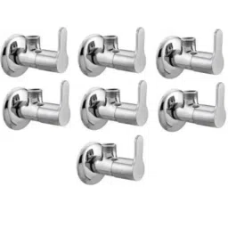 Senkiddpro Marc Stainless Steel Chrome Finish Wall Mounted Angle Cock (Pack of 7)-picture-44