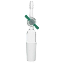 ABGIL B-14 Borosilicate 3.3 Glass Flow Control Adapter with Straight Stopcock, ABG463-picture-20