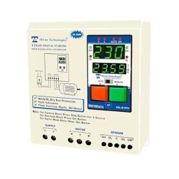 Mivan Technologies DSL-R+RTC 30 A Digital Water Level Controller with Single Phase Starter, VA Meter, HV LV OL Dry Protection &a; Cyclic Timer-18