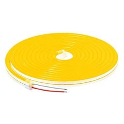 AllExtreme AX-LED3 12V Yellow Neon LED Flexible Styling EL Wire Glow String Tube for Decorative Interior Exterior Car Truck, Length: 5 m-98