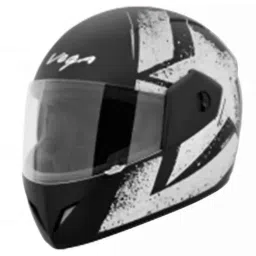 Vega Adventure ABS Dull Black Silver Full Face Helmet, Size: Large-picture-25