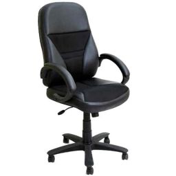 Arko Black Polypropylene High Back Adjustable Central Tilt Visitor Chair, 363-image-18