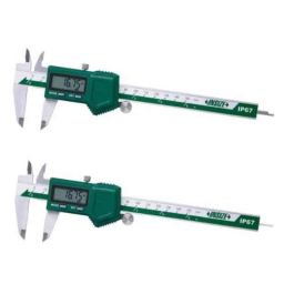 Insize Waterproof Digital Caliper, Range: 0-200 mm/0-8 inch, 1126-200 (Pack of 3)-29