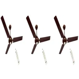 Maya Deco Dc Eco 30W Brown Solar Panel BLDC Ceiling Fan with Remote, Sweep: 1200mm (Pack of 3)-image-38