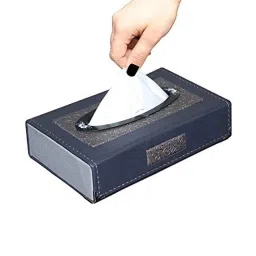 Kozdiko Leatherette Grey Designer Car Tissue Paper Dispenser Box with 200 Sheets (100 Pulls) for BMW 4 Series-picture-20