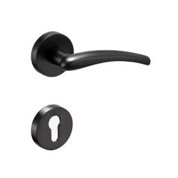 Dorset 150mm Nickel Graphite Matt Finish Door Handle, Optio-39