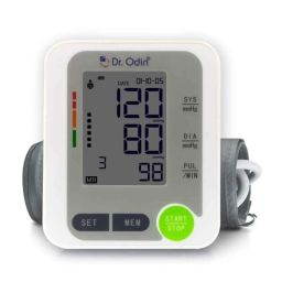 Dr Odin BSX 516 Grey &a; White Fully Automatic Digital Blood Pressure Monitor with Large LCD Display-20