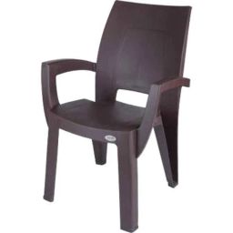Supreme Villa Globus Brown Plastic &a; Polypropylene Outdoor Chair (Pack of 4)-picture-12