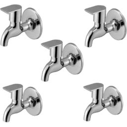 IRIS Waterfall Brass Chrome Finish Bib Cock (Pack of 5)-image-32