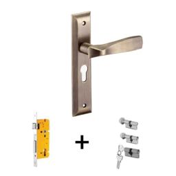 Dorset ML Series Stella ML ST 70mm Stainless Steel PT Finish Lock Set with Knob &a; Key-picture-38