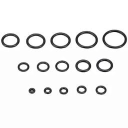 As One 6.8mm &a; 10.6mm Dia KPF Rubber Black Perfluor O-Ring, P-7-picture-4
