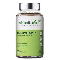 Health Veda Organics 60 Pcs Multivitamin Tablets-6