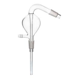 ABGIL B-45 Borosilicate 3.3 Glass Steam Distillation Head Sloping Adapter, ABG589-6
