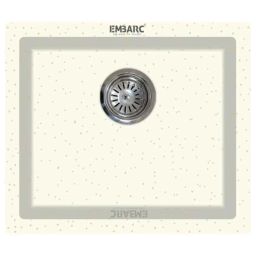 Embarc 21x18 inch Red Mars Granite Quartz Kitchen Sink-image-1