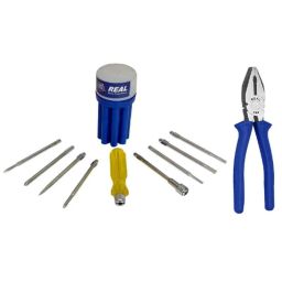 Real Stf 10 Pcs Vanadium Steel Multi Hand Tool Kit-16