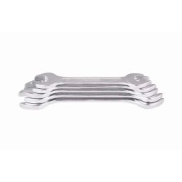 De Neers 12-12M 12 Pcs Chrome Finish Double Open End Spanner Set-9