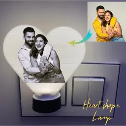Personalized Photo LED Heart Shape Light for Birthday ,Anniversary Gift Night Lamp-25