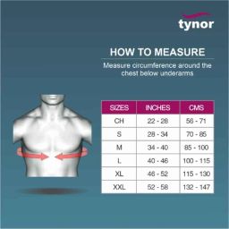 Tynor Clavicle Brace with Velcro, Size: M image 4
