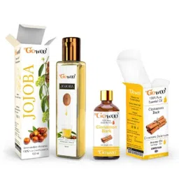 GoWoo 2 Pcs 10ml Virgin Cold Pressed Moisturizer Cinnamon Bark Aroma Oil &a; 100ml Jojoba Carrier Oil Set, GWOC363-P13+P175-picture-7
