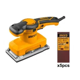 Ingco 320W Finishing Sander with 5 Pcs Sand Paper, FS3208-image-49