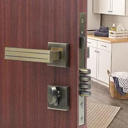 Saze Altroz Rose Stainless Steel 304 Antique Brass Finish Mortise Door Lock Handle Set-image-50