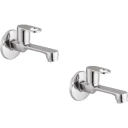 IRIS Prime Brass Chrome Finish Long Body Bib Tap (Pack of 2)-35