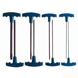 Westward Alloy Steel Black Oxide T Shape Hex Key, 5YUU1 (Pack of 8)-picture-49